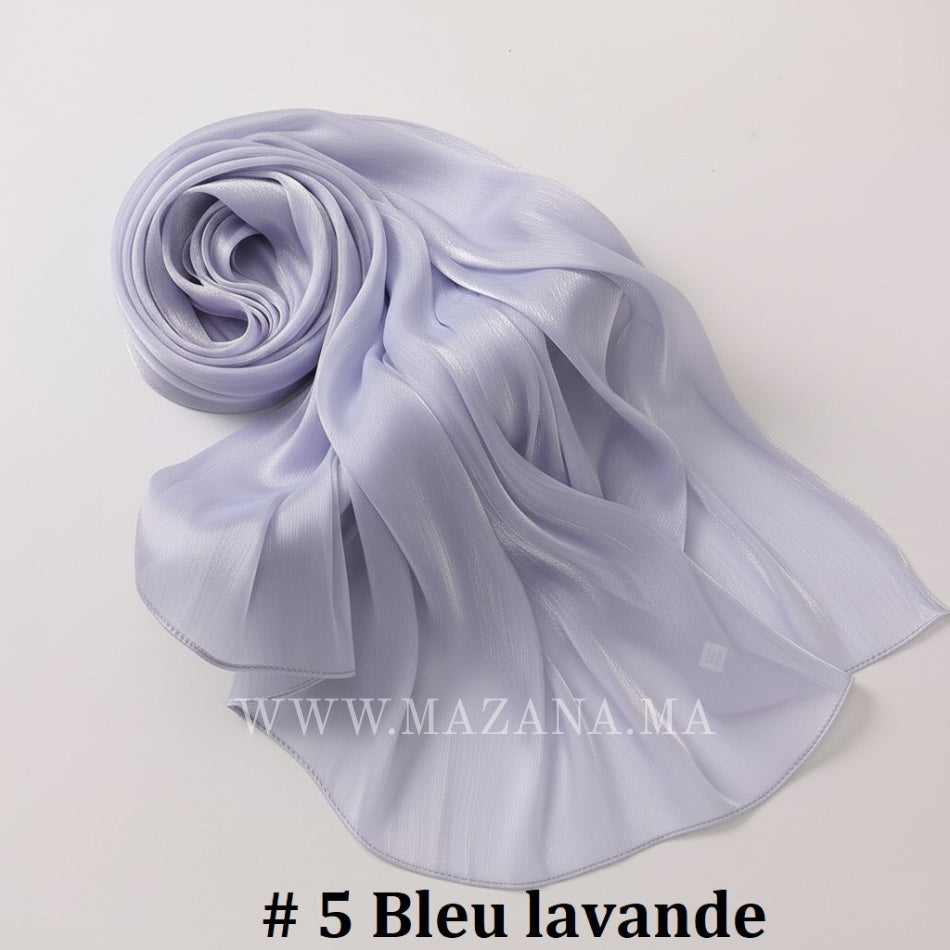 Hijab Mazana Premium Crepe Crinkle Satin
