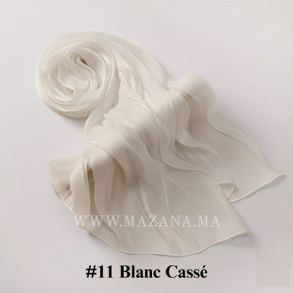Hijab Mazana Premium Crepe Crinkle Satin