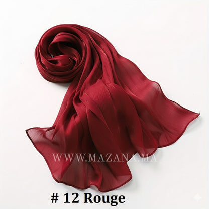 Hijab Mazana Premium Crepe Crinkle Satin