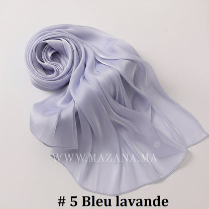 Hijab Mazana Premium Crepe Crinkle Satin