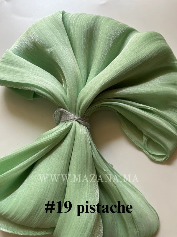 Hijab Mazana Premium Crepe Crinkle Satin
