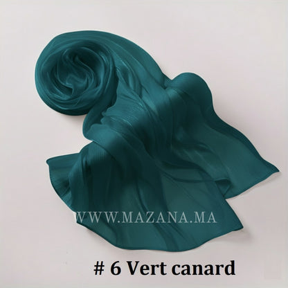 Hijab Mazana Premium Crepe Crinkle Satin