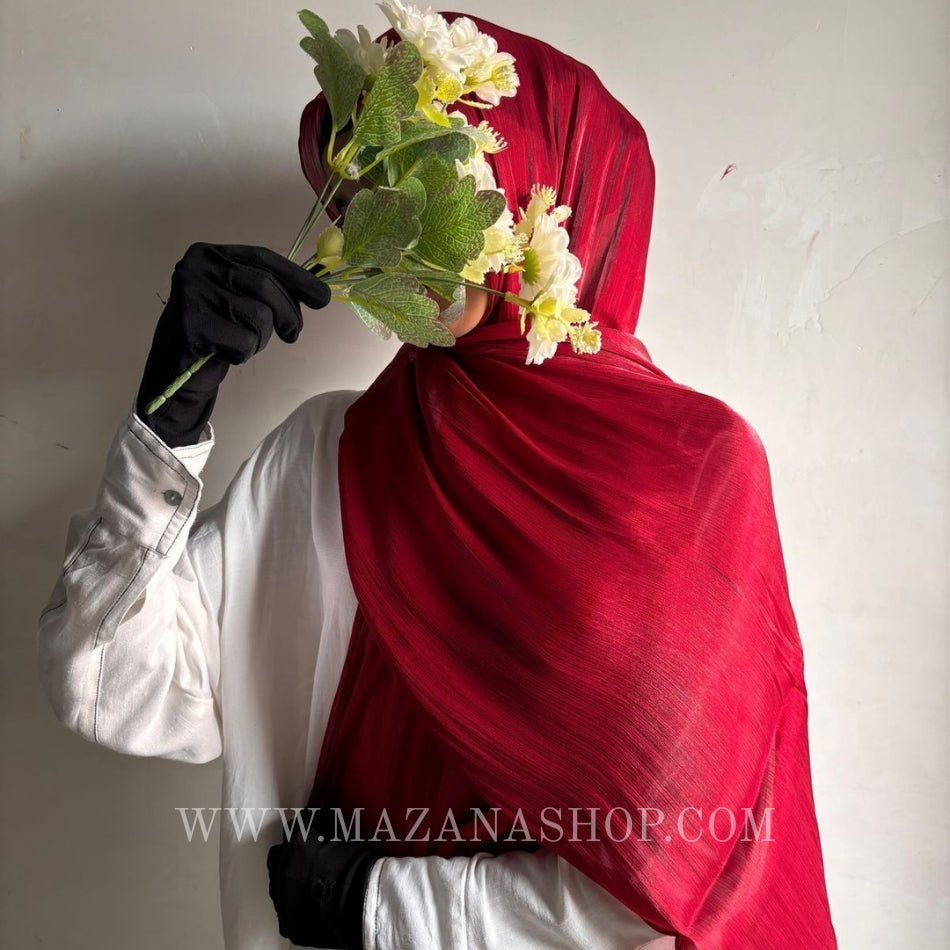 Hijab Mazana Rouge